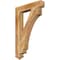 Ekena Millwork Imperial Arts & Crafts Rough Sawn Bracket, Western Red Cedar, 4"W x 24"D x 36"H BKT04X24X36IMP03RWR - alternate 1